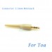 YAM Beige HM1-C4O Headset Microphone For TOA Wireless Microphone